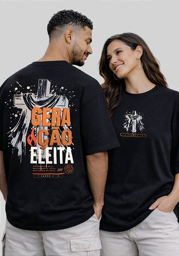 OVERSIZED - GERAÇÃO ELEITA - COR PRETO
