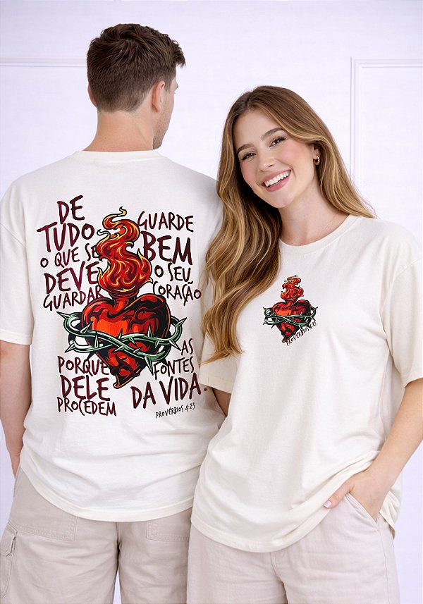 OVERSIZED - DE TUDO O QUE SE DEVE GUARDAR - COR MARFIM