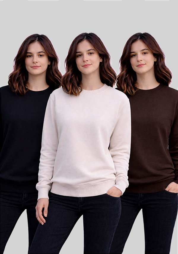 MOLETOM RAGLAN BÁSICO