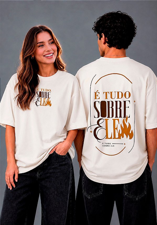 OVERSIZED - É TUDO SOBRE ELE - COR MARFIM