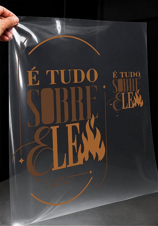IMPRESSÃO DE DTF - É TUDO SOBRE ELE - 27X44 CM