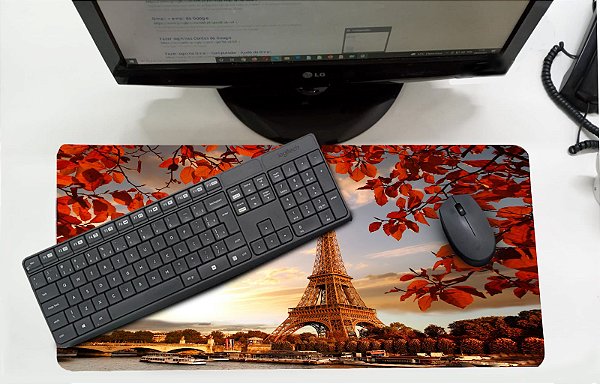 Mouse Pad / Desk Pad Grande 30x70 - Paris