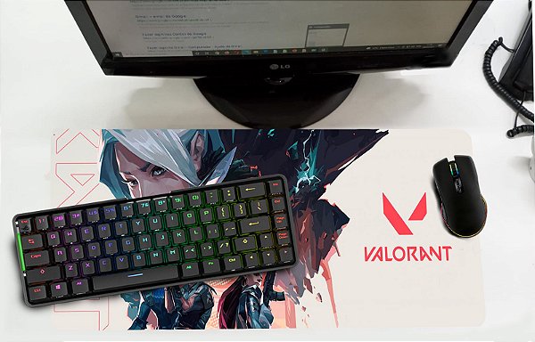 Mouse Pad / Desk Pad Grande 30x70 - Valorant