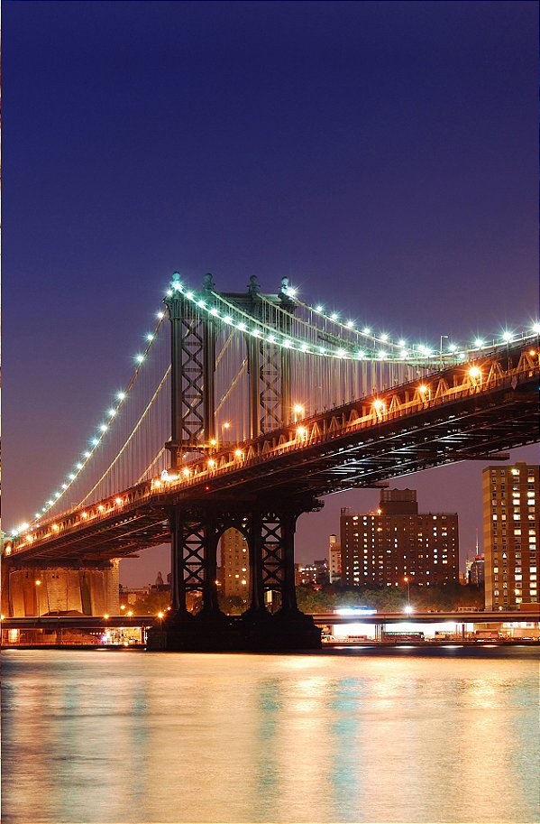 Quadro Cidade Nova York Ponte Manhattan