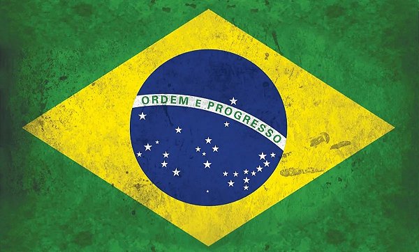 Quadro Bandeira Brasil - Diversos Tamanhos