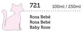 TINTA MEGA PVA FOSCA 250ML ROSA BEBE GATO PRETO