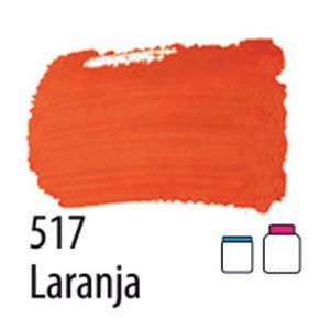 TINTA PVA FOSCA 100ML 517 LARANJA ACRILEX