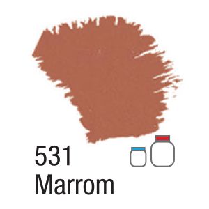 TINTA ACRÍLICA FOSCA 60ML 531 MARROM ACRILEX