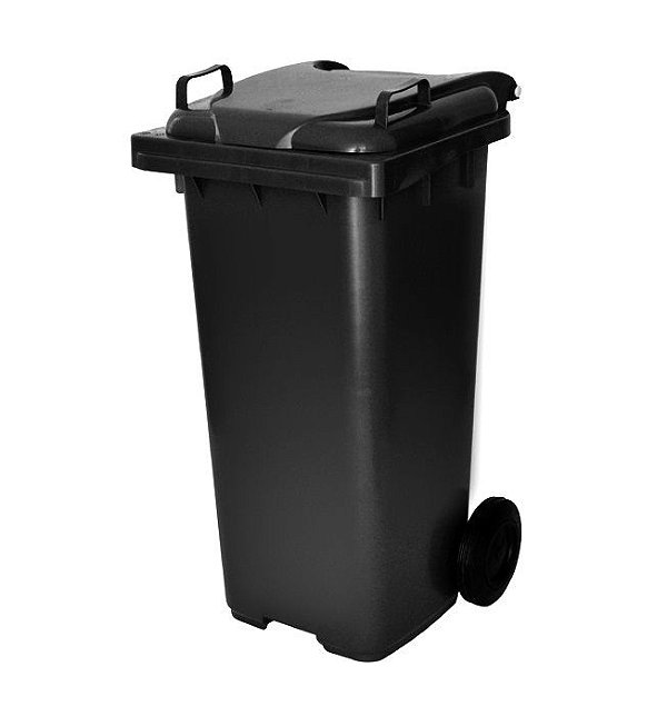 LIXEIRA COM RODAS 120 LITROS