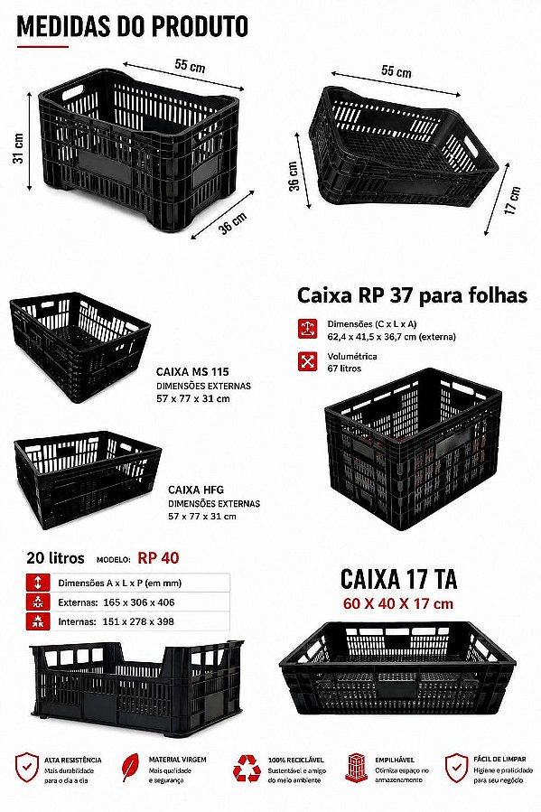 CAIXAS HORTIFRÚTI