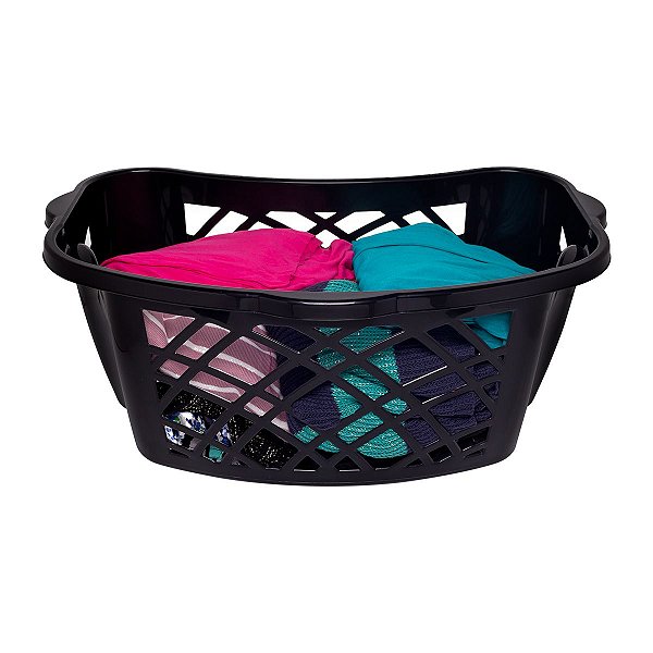 CESTO PARA RECOLHER ROUPA ANATÔMICO 35L ECO NATURE