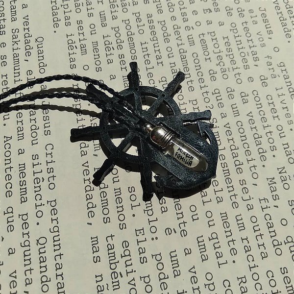 Colar Âncora + nome no arroz ( Fio Encerado )