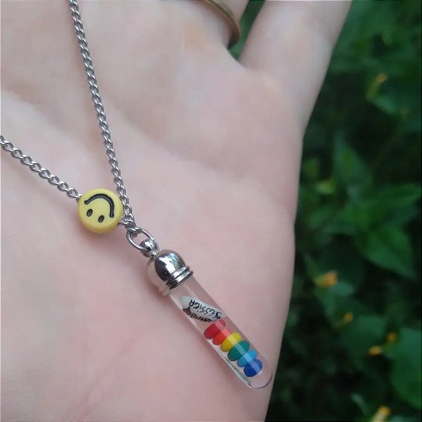 Colar nome no arroz lgbt + smile