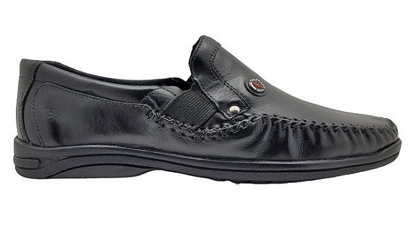 Sapato Masculino Calprado em Couro e Cadarço KA3105