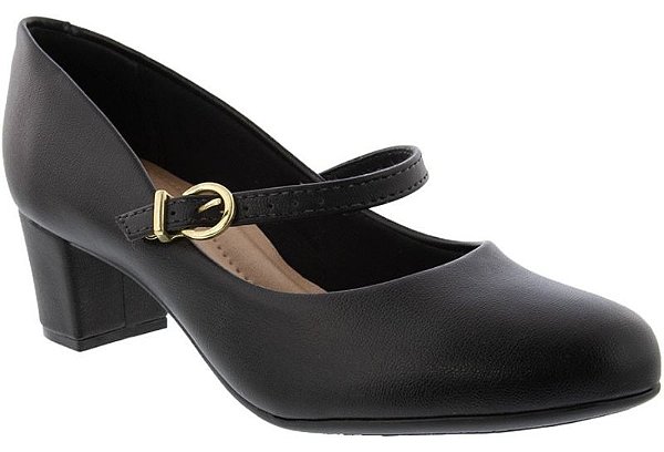 Sapato Scarpin Mary Jane Salto Grosso Beira Rio 4777.475