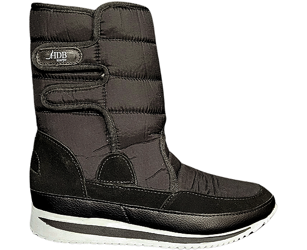 Bota de Frio Cano Médio Andarilha Nylon Forrada Pelego 43001