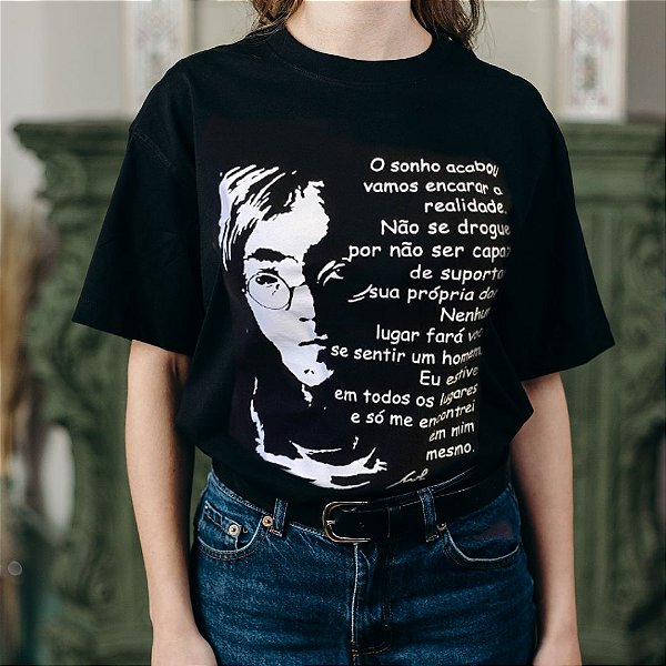 Camiseta John John Kiss Preta - Compre Agora