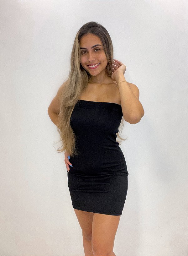 Vestido tomara que caia