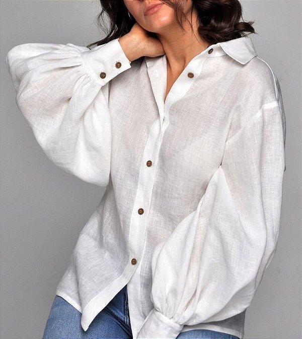 Camisão Linho Ana Maria
