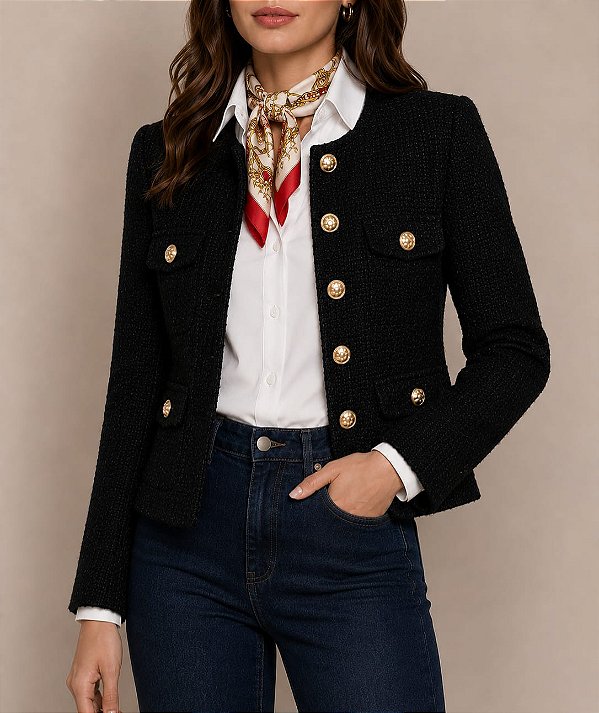 Casaco Tweed Caroline