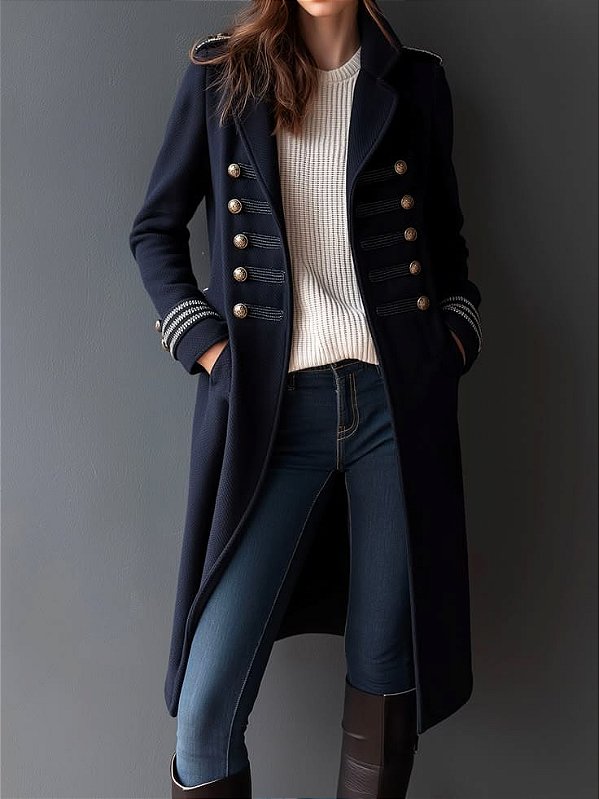 Casaco Lã Italiana Anabela