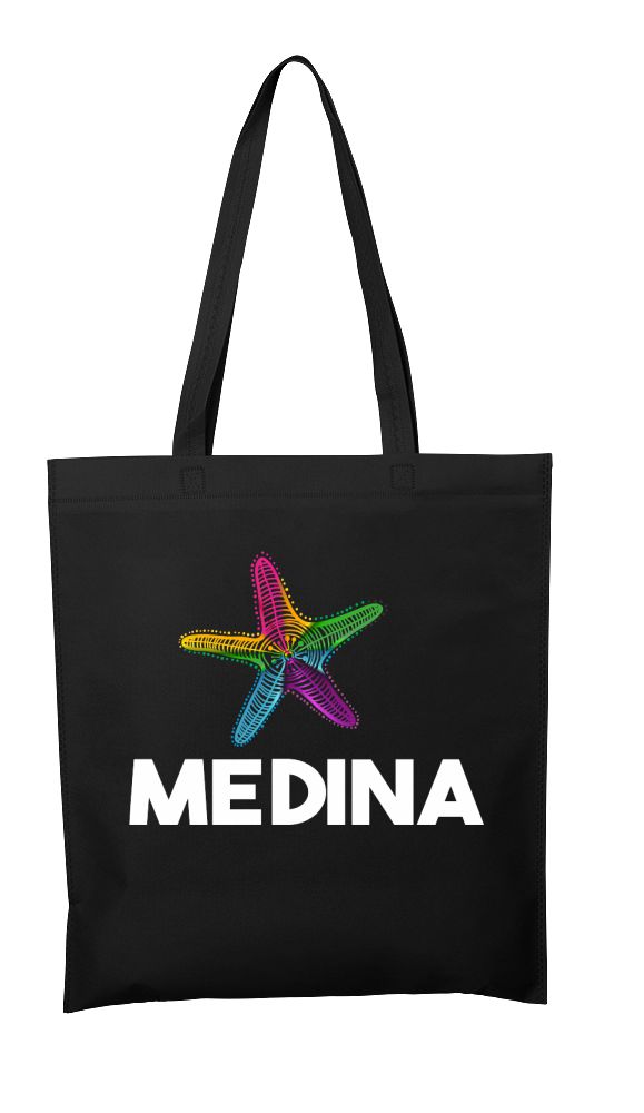 Sacola ecológica TNT 100gr (41x37x8,5cm)