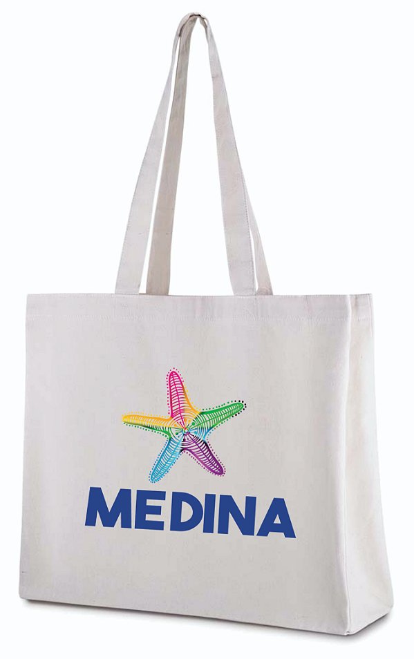 Sacola em Algodão 200g/m² (34x40x11,4cm)