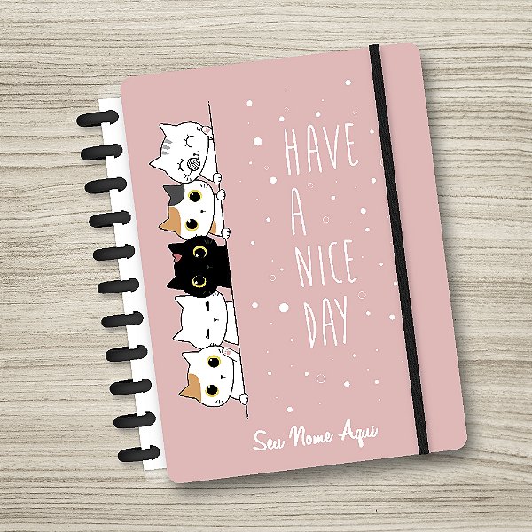 Caderno de Disco Personalizado