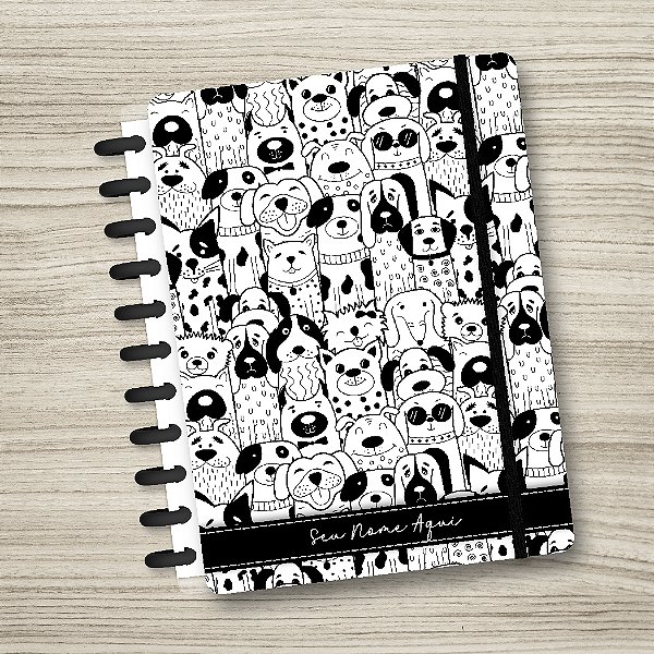 Caderno de Disco Personalizado