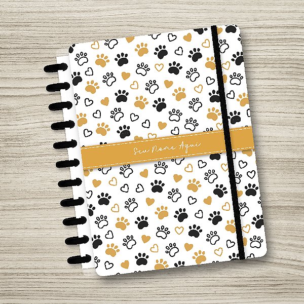 Caderno de Disco Personalizado