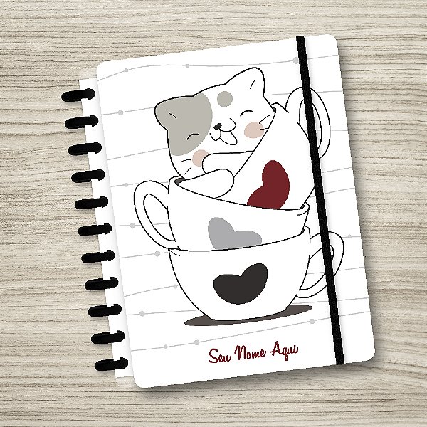 Caderno de Disco Personalizado