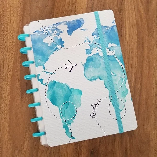 Caderno de Disco Personalizado