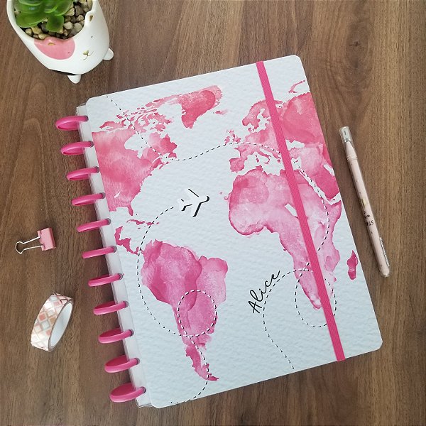 Caderno de Disco Personalizado