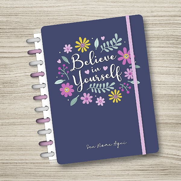 Caderno de Disco Personalizado