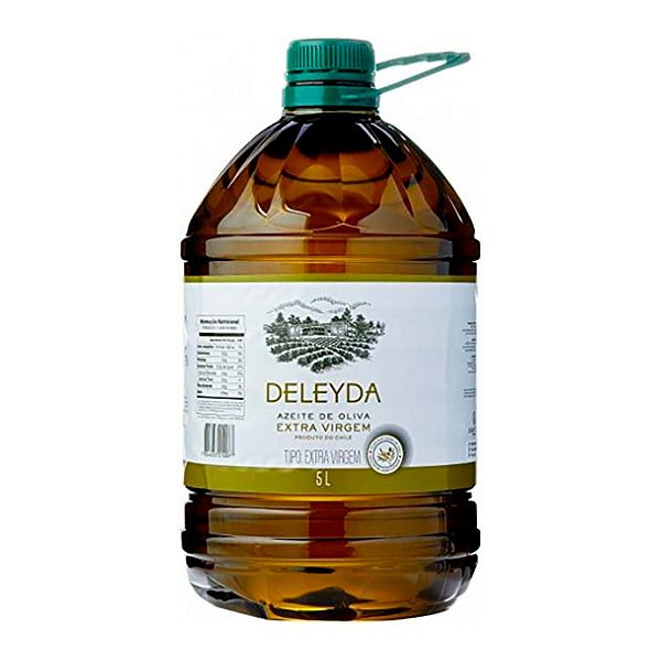 Azeite de Oliva Extra Virgem Deleyda Bombona 5L Acidez 0,2%