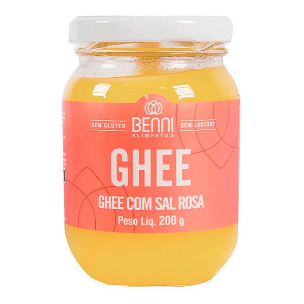 Manteiga Ghee com Sal Rosa Sem Lactose 200g