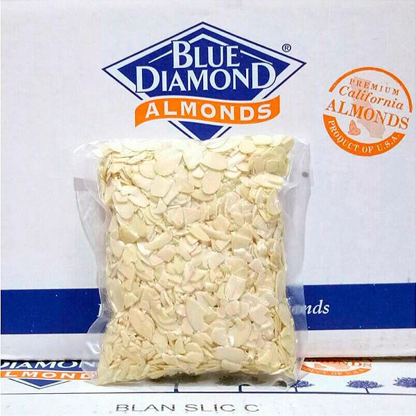 Amêndoa Laminada Blue Diamond 500g