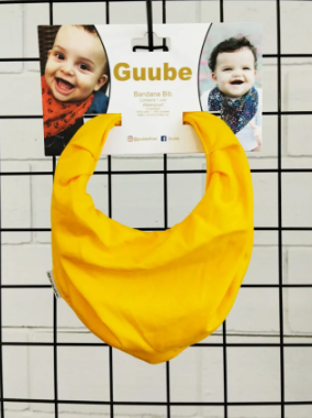 Babador Bandana Amarelo