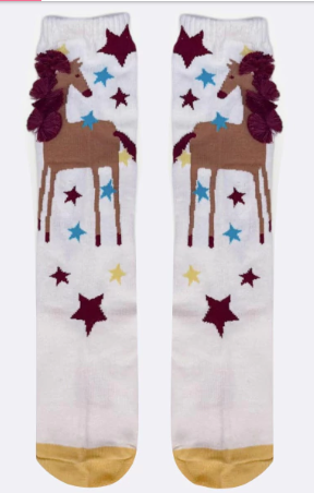 Meia Cantarola Collab com Mini Melissa Wonderland Horse