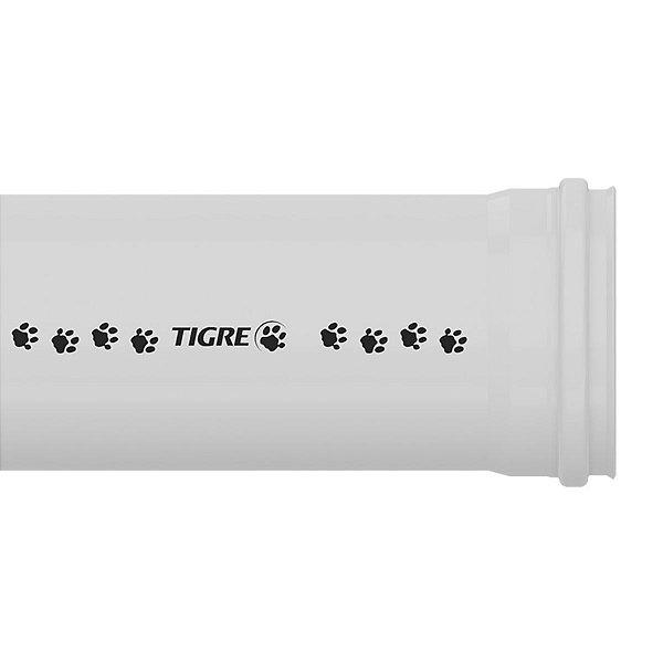 Tubo 75MM 6M para Esgoto 11030904 Tigre