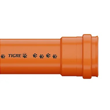 Tubo Redux 75MM 6M para Esgoto 100002788 Tigre