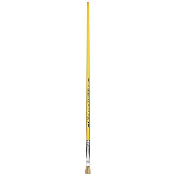 Pincel Chato N°06 Cerda Natural 815 Tigre