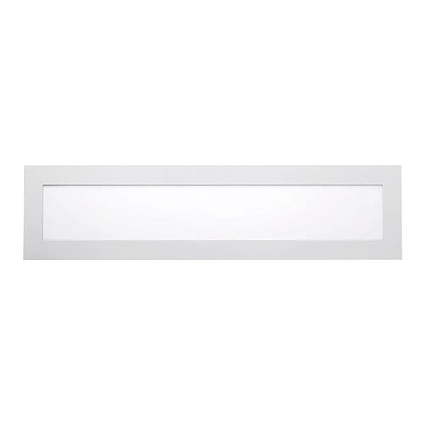 Painel de LED de Embutir Retangular Slimtech 25W 3000K Branco Bivolt - Bronzearte