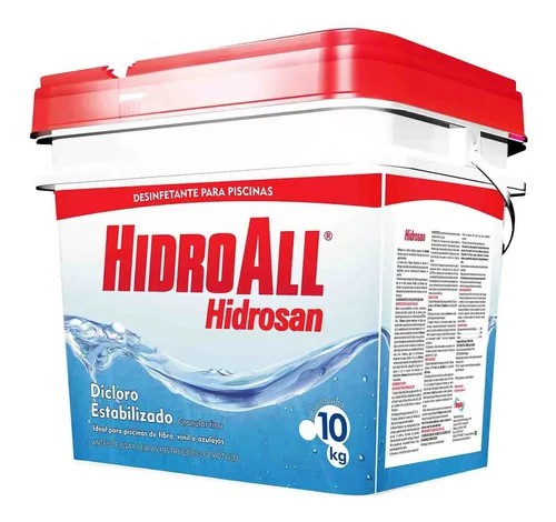 Cloro Hidrosan Plus 10kg - Hidroall