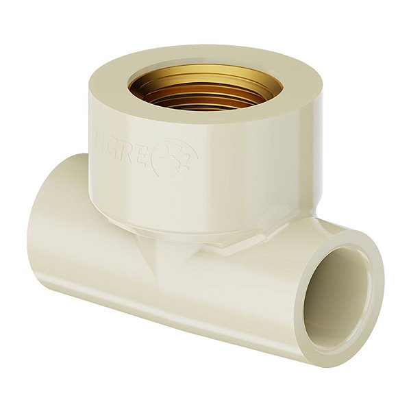 Tê de Transição CPVC Aquatherm 15x1/2" 22851780 Tigre