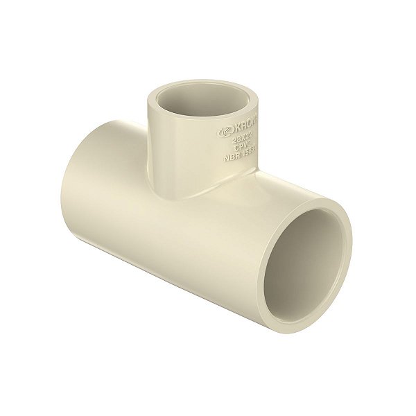 Te com Redução CPVC Ultraterm 28x22mm Krona