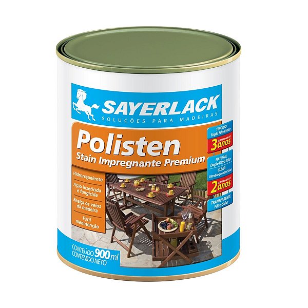 Verniz Polisten Castanheira 900ml Sayerlack