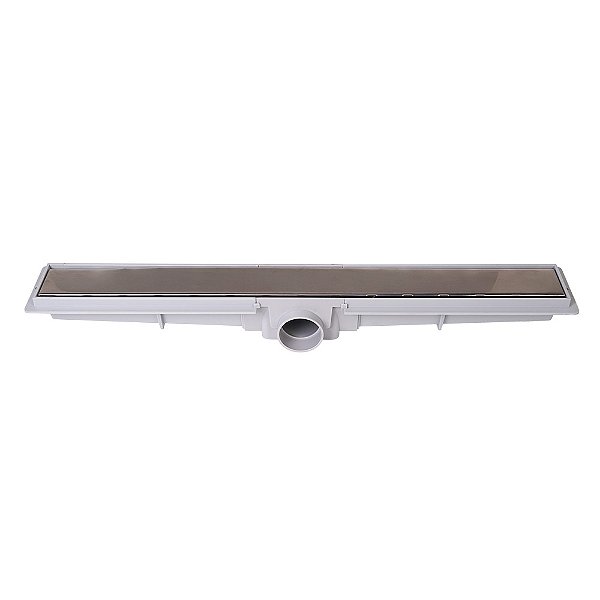 Ralo Linear com Grelha 5x70cm Inox Luxo Estrela