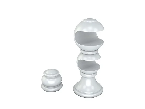 Suporte Eco Europa 28x19mm Branco Belchior