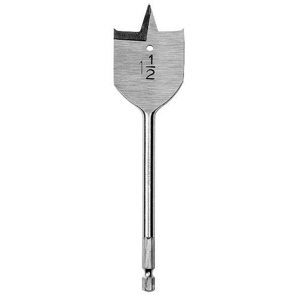Broca Chata  1.1/2" 150MM para Madeira Aço Master Tramontina